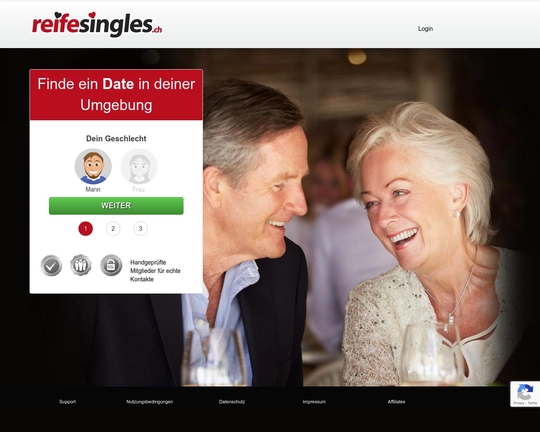 Reife Single Dating Logo